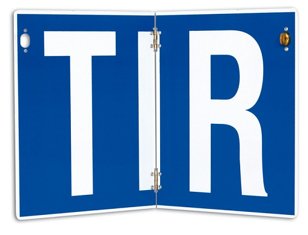 Табличка TIR (складная)
