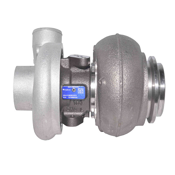 Турбокомпрессор 12749880041 BorqWarner S2B(12749700041,ТКР7С-6М прав) под хомут КАМАЗ Евро-4