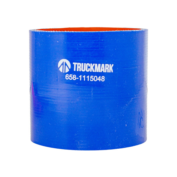 Патрубок ТКР (силикон) синий (Ф75х80) (TRUCKMARK)