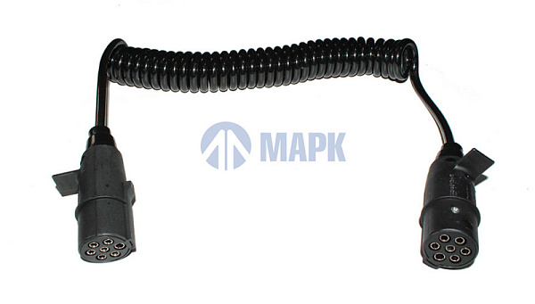 Кабель электрический 7-ми полюсной L=4500mm/24V (пластик) (TrailerParts)  (10шт в кор)