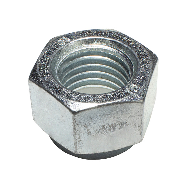 Гайка стремянки М24х3 с нейлоновым кольцом H=24 SW36 (TrailerParts)