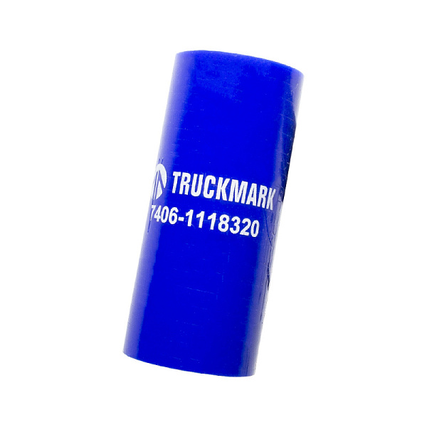 Патрубок ТКР малый (силикон) синий (Ф22x70) (TRUCKMARK)