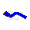 Патрубок радиатора нижний (силикон) синий (Ф50/40x400) (TRUCKMARK)