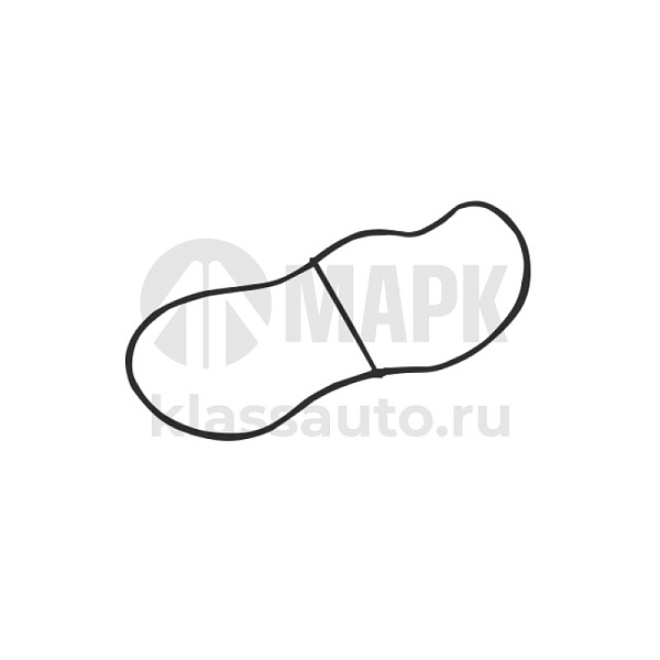 Уплотнитель лобового стекла (резиновый) БРТ
