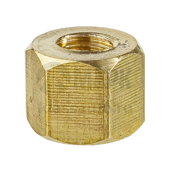 Гайка М8х1,25 латунная (высокая) Альтернатива