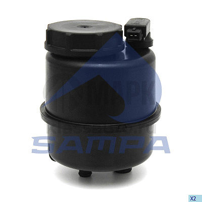 Бачок ГУР в сборе с датчиком уровня A0004668502 а/м MB Actros/ Arocs/ Atego/ BM612 (Sampa)