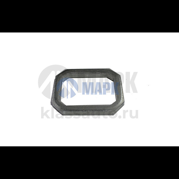 Пластина кронштейна рессоры BPW (приварная) 72.5x60x12 (TrailerParts) (100 шт в кор)