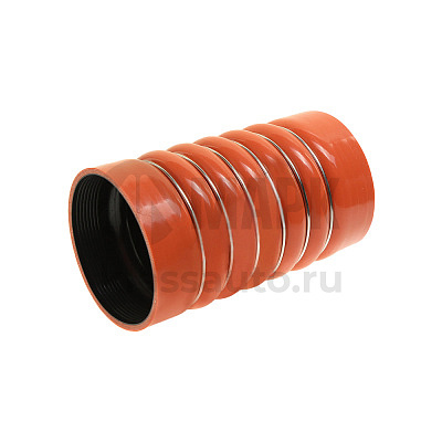 Патрубок интеркуллера A0020945582 (красный) (D=115mm/L=210mm/6кол.) КамАЗ 5490/ MB Axor (SEM)
