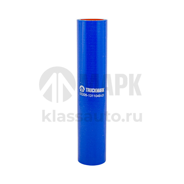 Патрубок расширительного бачка (силикон) синий (Ф32x200) (TRUCKMARK)