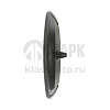 Зеркало простое 316х166 пластмассовый корпус (сферическое)