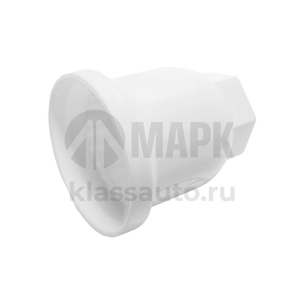 Колпачок гайки колеса 32x32 БЕЛЫЙ удлиненный 