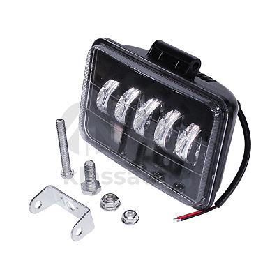 Фара противотуманная OFF-Road (ЛИНЗА, 5 диодов, направленный свет) 12/24V 45W (165х70х120)